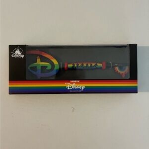 New 2021 Mickey Mouse Collectible Key Rainbow Disney Collection Pride Month